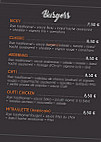 Oufti Kitchen menu