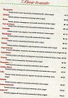 Phil'pizza menu