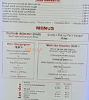 Le Gourmandin menu