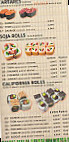 Le Sushi menu