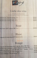 La Forge menu