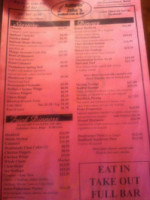 Jumpin Jakes Seafood Cafe menu