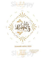 La Casa Lopez food