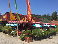 Le Laeticia outside