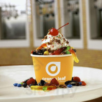 Orange Leaf Frozen Yogurt food