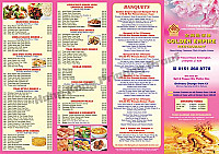 Golden Empire menu