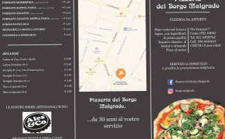 Pizzeria Del Borgo Malgrado food