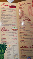 Pier One menu