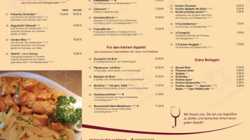 Hirschbrünnele menu