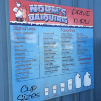 Norm's Daiquiris And Grill menu