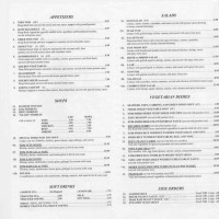 Tarn Tip Thai Cuisine menu