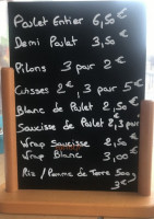 Poulet Doré Halal Roubaix menu