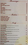 Iora Restaurant menu