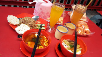 Mega Ramen Dan Nasi Goreng food