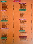 Curry House menu