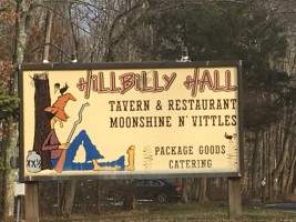 Hillbilly Hall outside