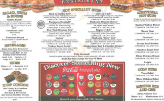 Firehouse Subs Winder menu