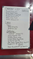 Hunger Paynes menu