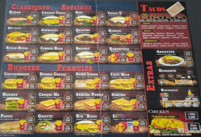 Pronto Pizza Tacos menu