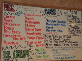 Shaffer's menu