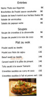 La Maison Des Saveurs menu