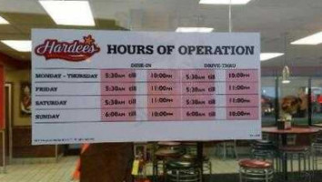 Hardee's inside