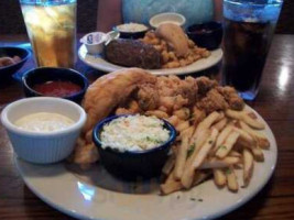 Pirate's Landing Seafood Steak food