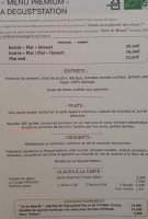 La Dégust' Station menu