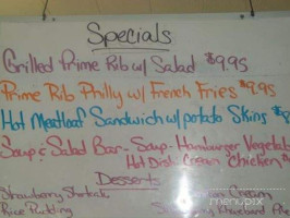 Bob N Ruth's menu