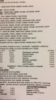 La Halte Comtoise menu