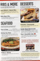 Tgi Fridays menu