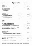 Buergerstuben menu