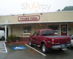 Village Pizza outside