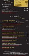 Antoine menu