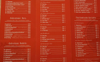 Hong Ha Das Asia Bistro menu