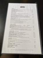 Knickerbocker Tavern menu