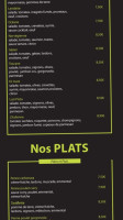 Luzi Pizza menu