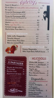 Le Wilson Park menu