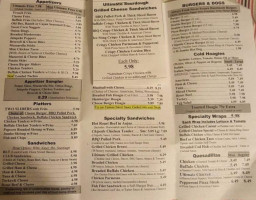 Dyers Deli Dairy Delight menu