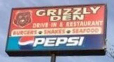 Grizzly Den menu