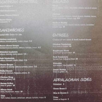 Bonnie And Clyde's Appalachian Cuisine menu