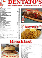 Dentato's Steakhouse food