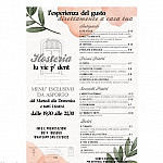 Hosteria Lu Vic P' Dent menu