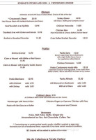 Crossroads menu