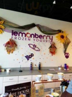 Lemon Berry Frozen Yogurt food