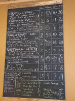 Juniata Brewing Company menu