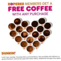 Dunkin' Donuts food