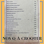 Les Q Sales menu