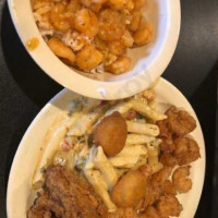 Cajun Catfish Buffet food