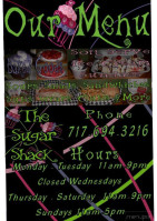 The Sugar Shack food